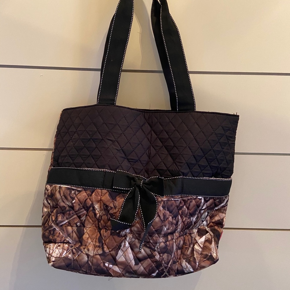 Camo diaper bag